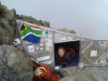 Mt Kenya Howells Hut inside